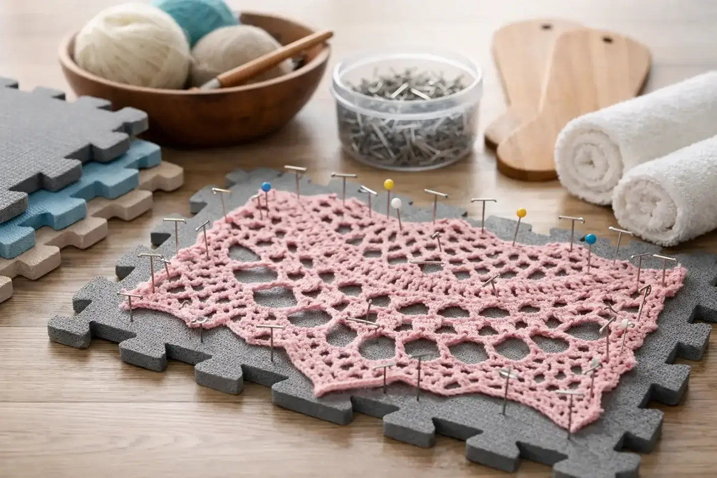 Bloqueadores para tejido crochet: cómo elegir con criterio