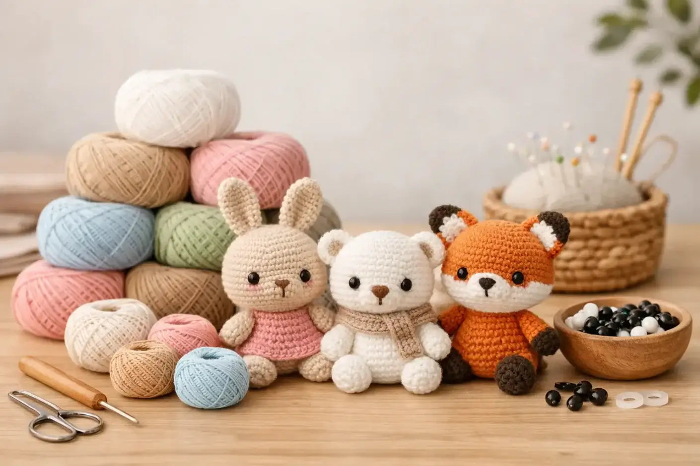 Hilo de algodón para amigurumi: tipos, marcas y cómo acertar