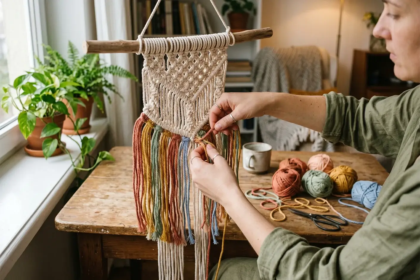 Hilos para decorar macramé: cómo elegir los más adecuados para cada proyecto
