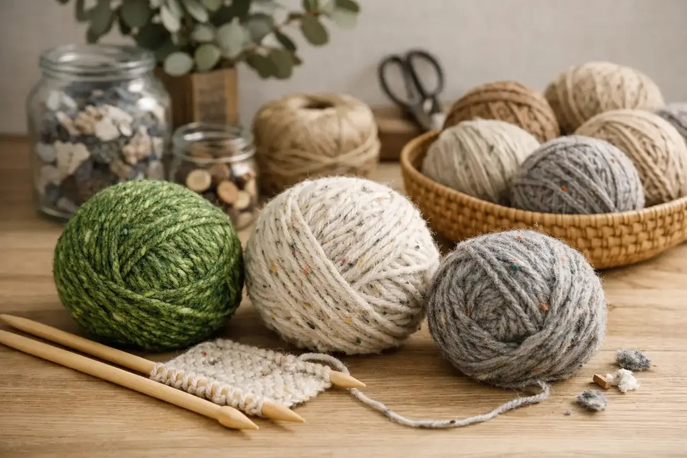 Lana reciclada para tejer: cómo elegirla bien