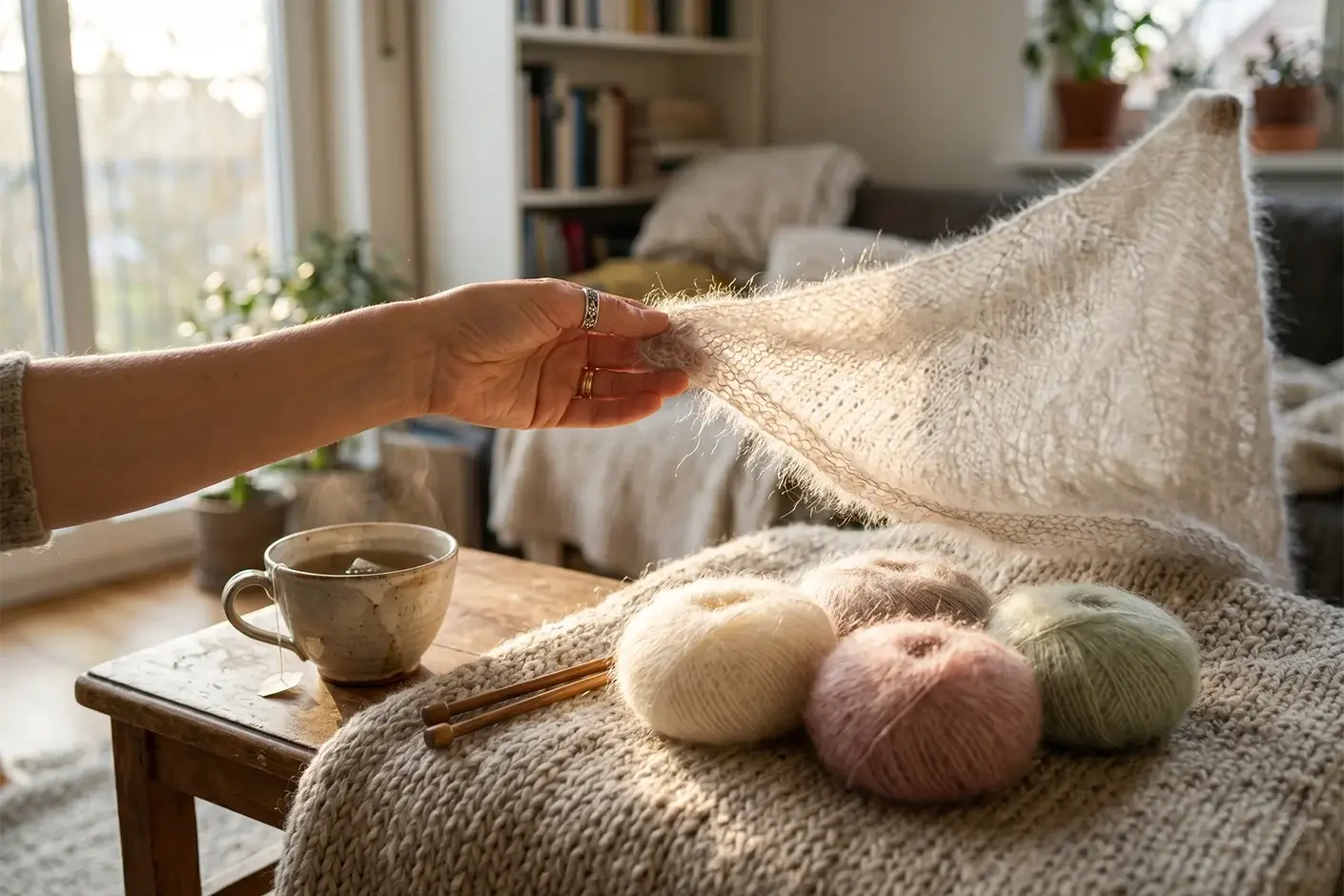 Qué es el mohair: propiedades, usos y por qué elegirlo para tejer