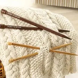 Agujas de Punto rectas