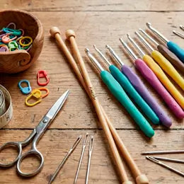 Collection of accessories for needlework