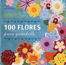 Libro: 100 Flores para ganchillo - Portada