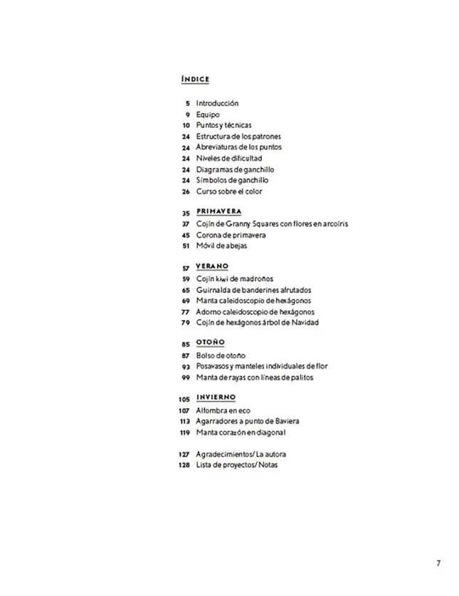 Libro: 12 meses de ganchillo con REDAGAPE - Interior 2