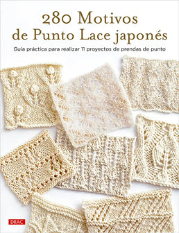Libro: 280 motivos de Punto Lace japonés - Portada