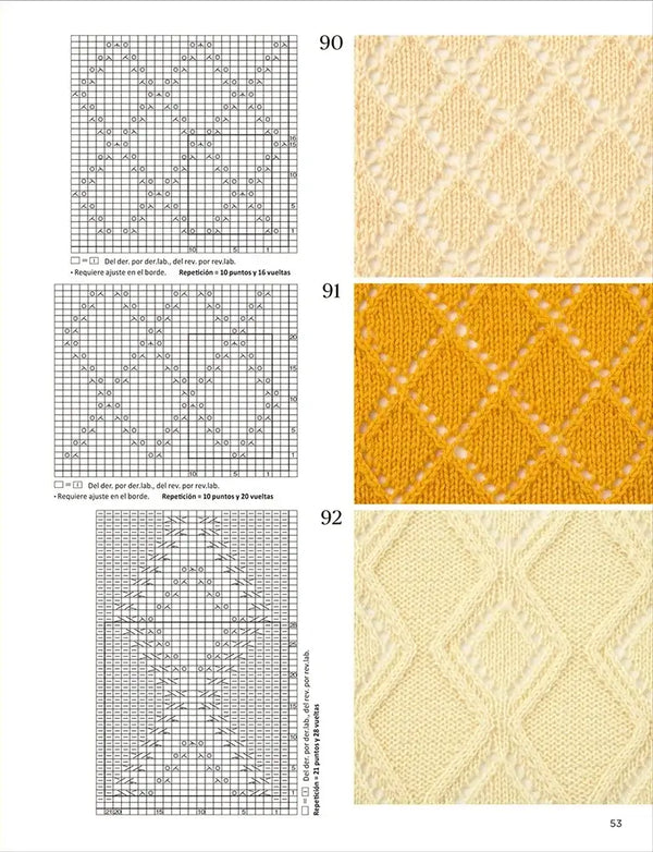 Libro: 280 motivos de Punto Lace japonés - Interior 6