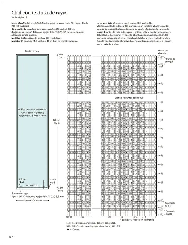 Libro: 280 motivos de Punto Lace japonés - Interior 7
