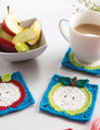 3D Granny Squares: Food and Drink - Pôsavasos