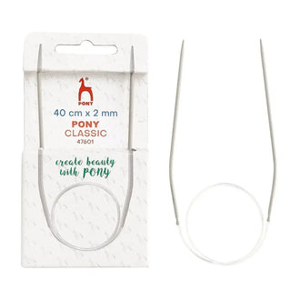 Aguja Circular Pony Classic 40cm -PONY47601