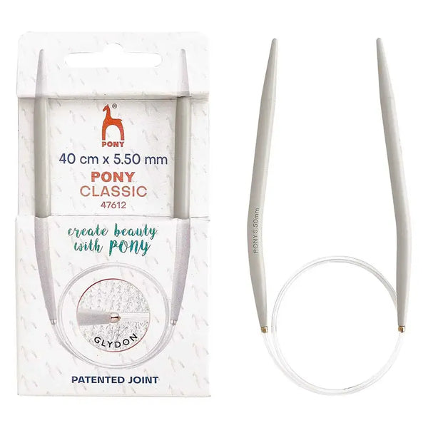 Aguja Circular Pony Classic 40cm - PONY47612