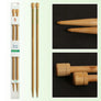 Agujas de tricotar de 33 cm de Bambú de Pony - 8 mm