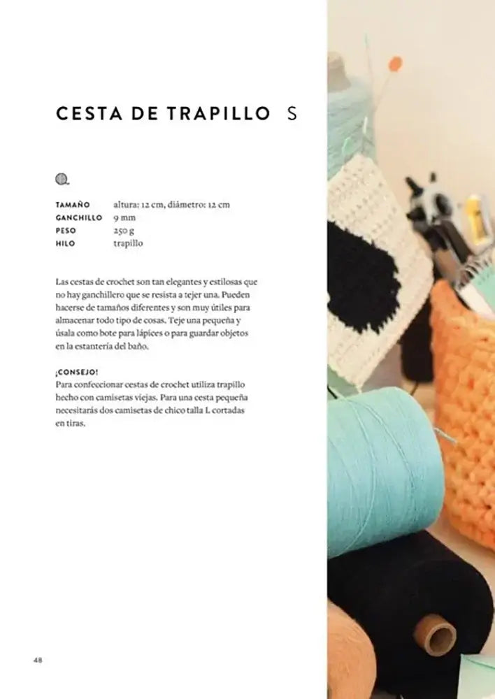 Libro: Crochet moderno - Accesorios y proyectos para el hogar - Interior 1