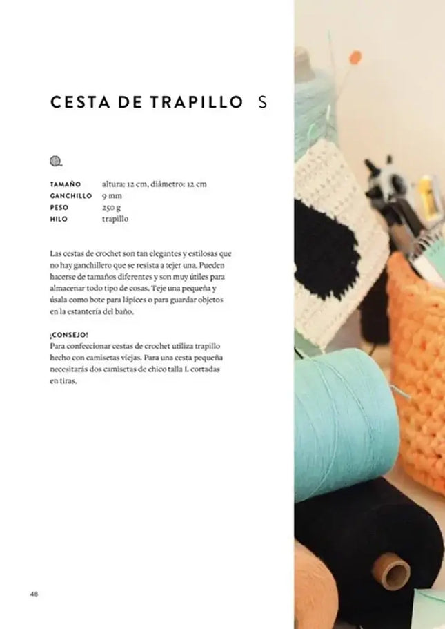 Libro: Crochet moderno - Accesorios y proyectos para el hogar - Interior 1