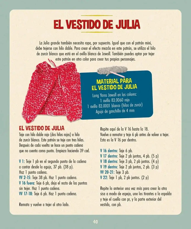 Libro: Crochet con Sam y Julia - La casa de los ratones - Interior 3