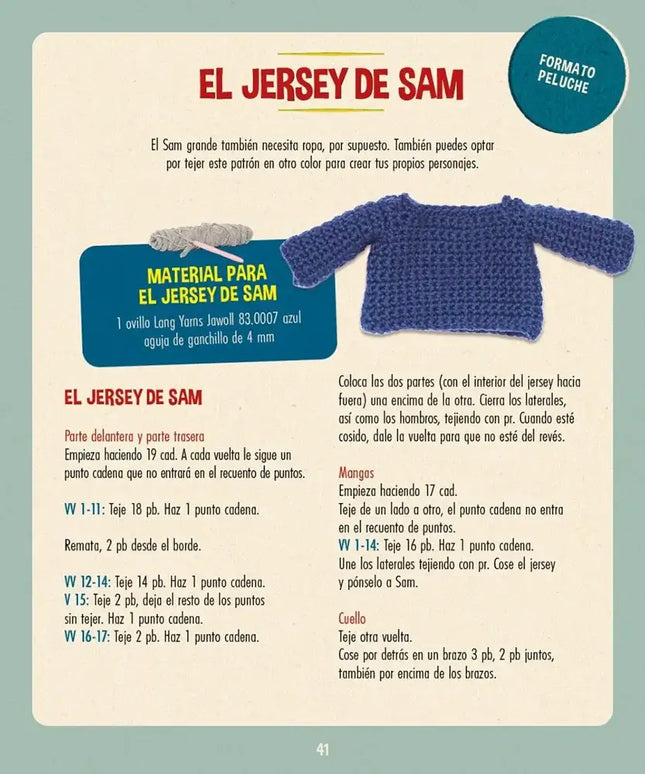 Libro: Crochet con Sam y Julia - La casa de los ratones - Interior 4