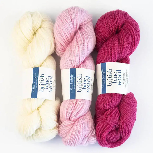 Erika Knight - British Blue Wool Fingering - Detalle 3