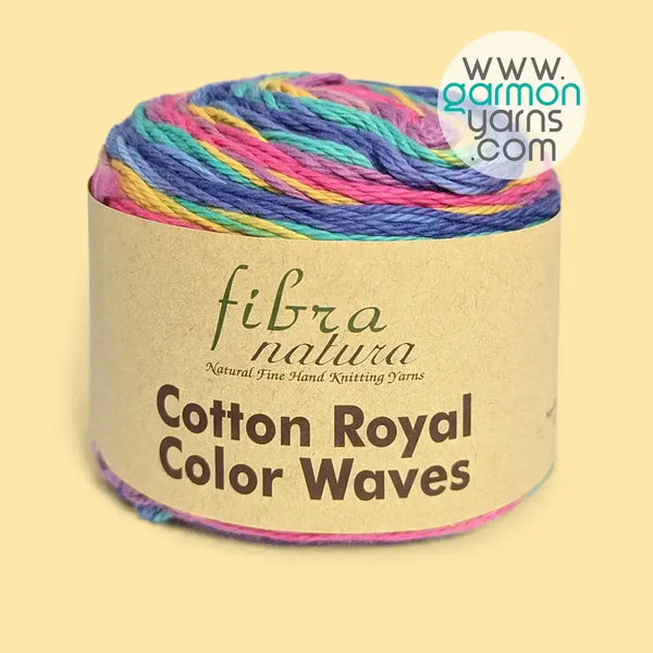 Fibra Natura - Cotton Royal Color Waves - FN-22-06