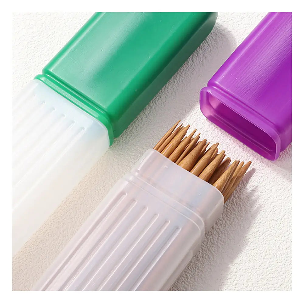 Estuche para agujas de hasta 40 cm (GMY00006) de Garmon - detalle de estuches con agujas en su interior