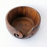 Cuenco para lana de madera de pino oscurecida - Garmon - Vista del interior