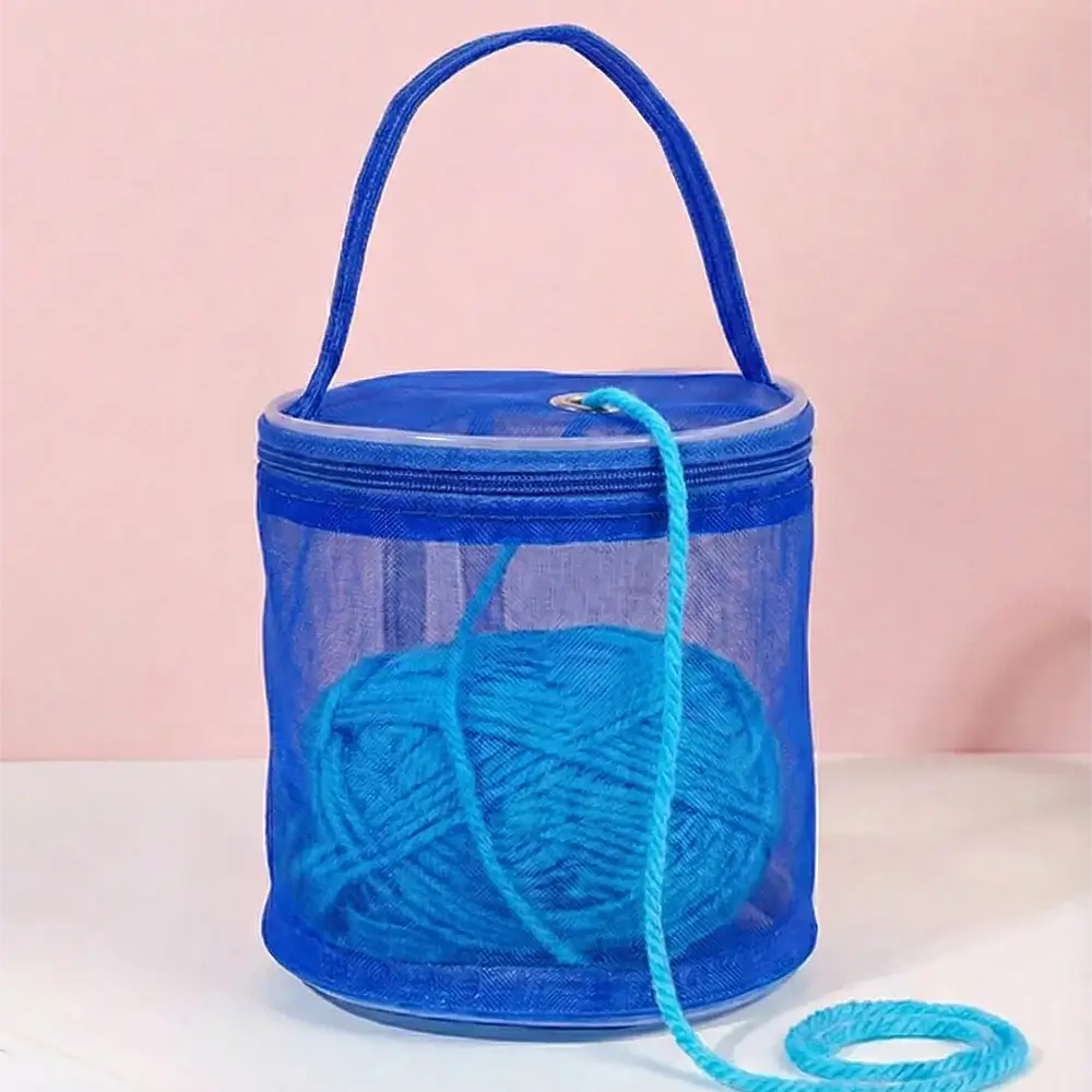 Bolsa dispensadora de lana - Garmon - Azul