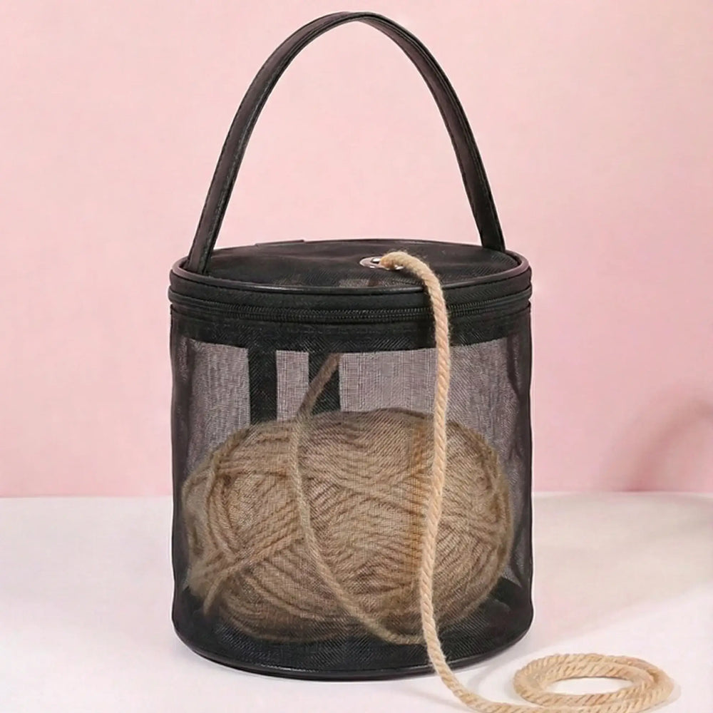 Bolsa dispensadora de lana - Garmon - Negra