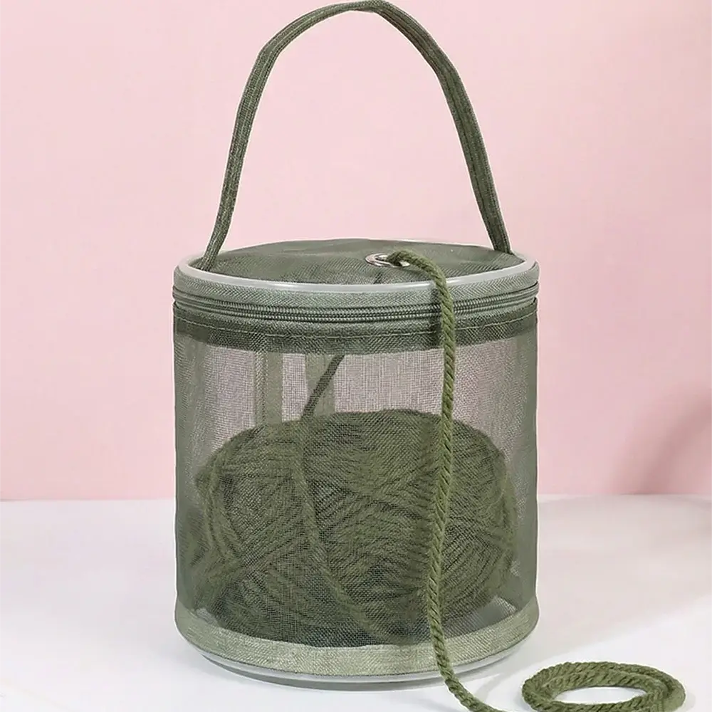 Bolsa dispensadora de lana - Garmon - Verde