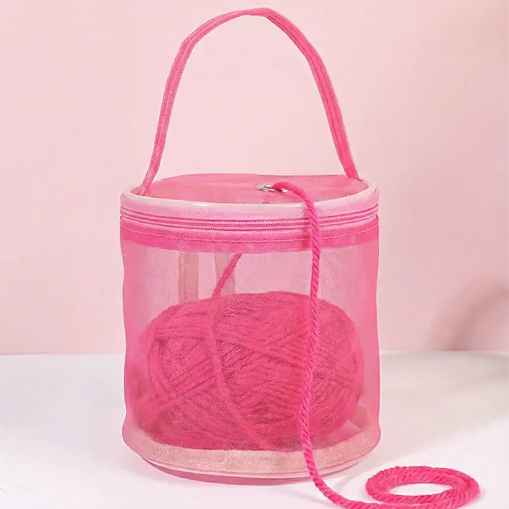 Bolsa dispensadora de lana - Garmon - Rosa