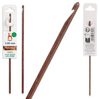 Ganchillo de madera Pony Perfect 15 cm - 3 mm