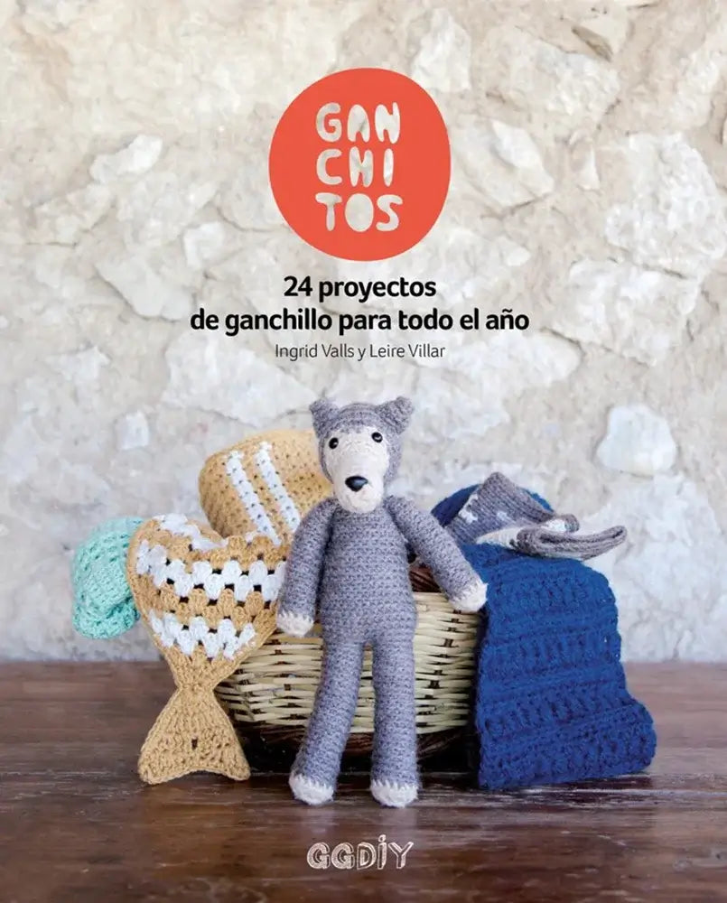 Libro: Ganchitos - 24 proyectos de ganchillo para todo el año -  Portada
