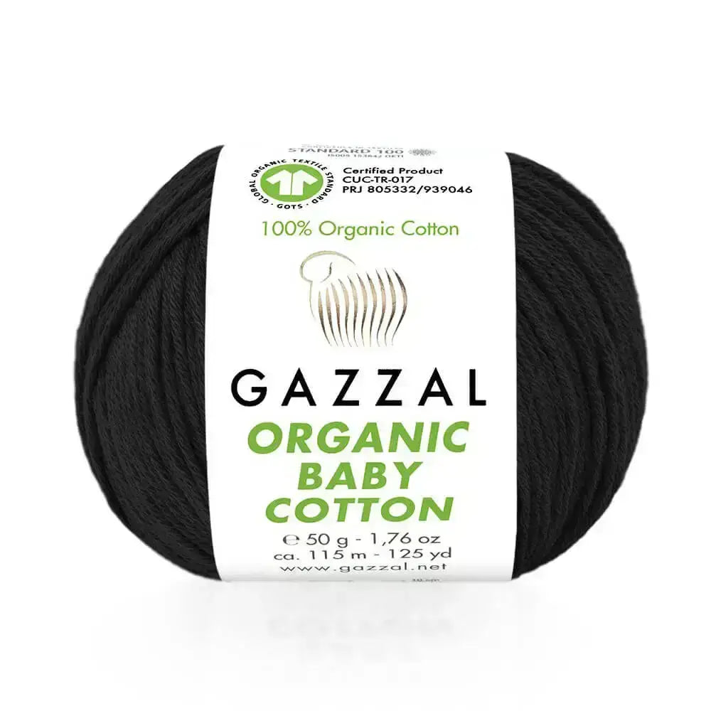 Organic Baby Cotton - 430 - Negro