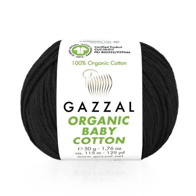 Organic Baby Cotton - 430 - Negro