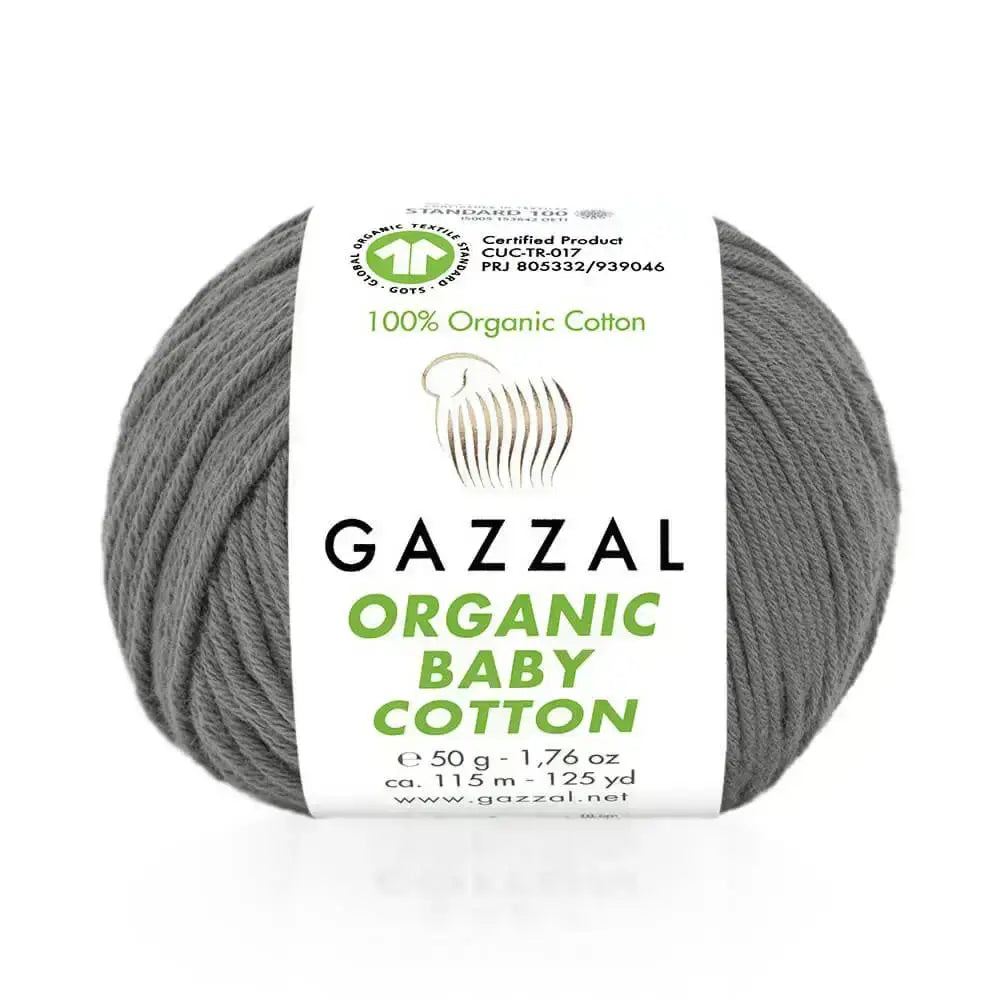 Organic Baby Cotton - 435 - Gris