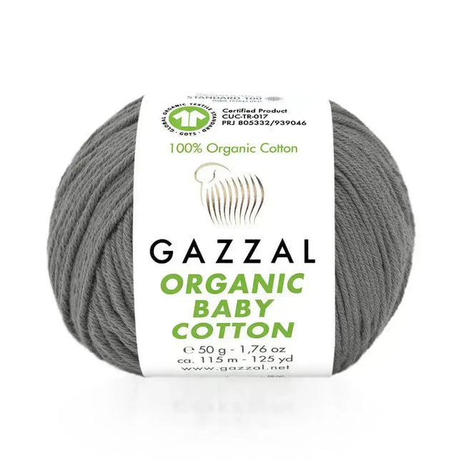 Organic Baby Cotton - 435 - Gris