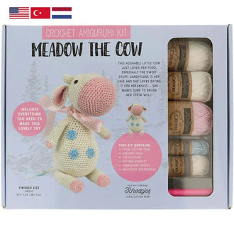 SCHEEPJES - Kit Tuva amigurumi Meadow the Cow - 1