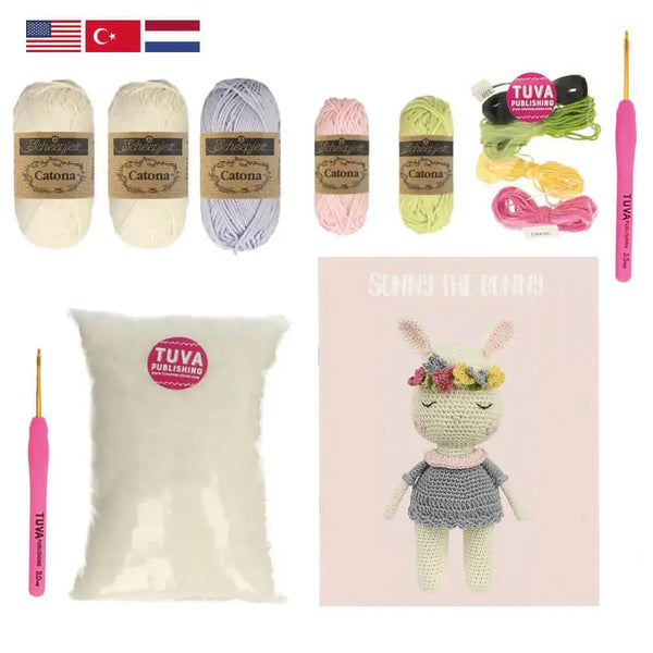 SCHEEPJES - Kit Tuva amigurumi Sunny the Bunny - 2