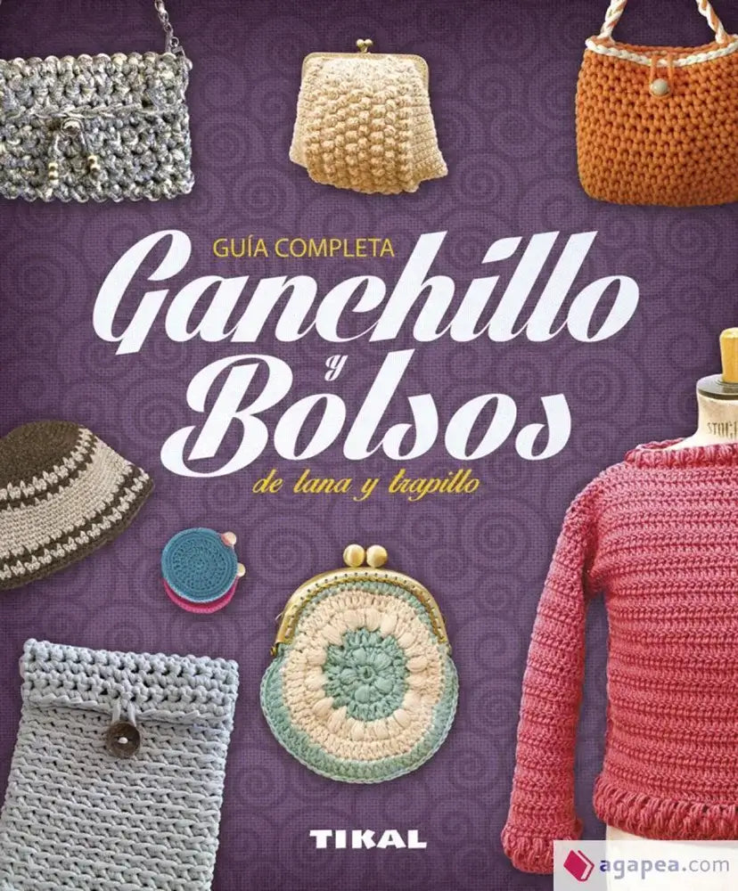 Ganchillo y bolsos de lana y trapillo - Portada