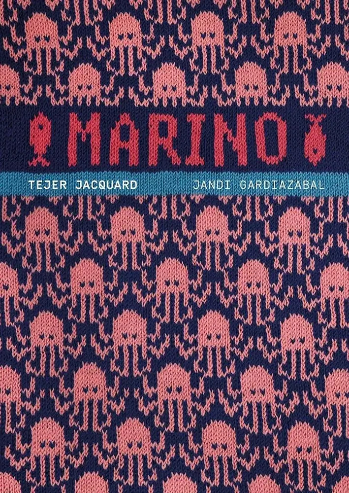 Libro: Marino. Tejer jacquard - Portada