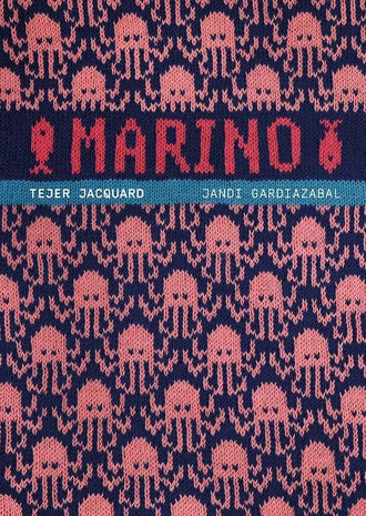 Libro: Marino. Tejer jacquard - Portada