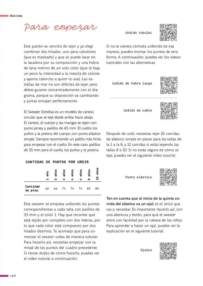 Libro: Marino. Tejer jacquard - Interior 4