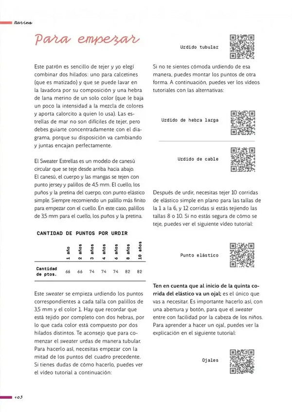 Libro: Marino. Tejer jacquard - Interior 4