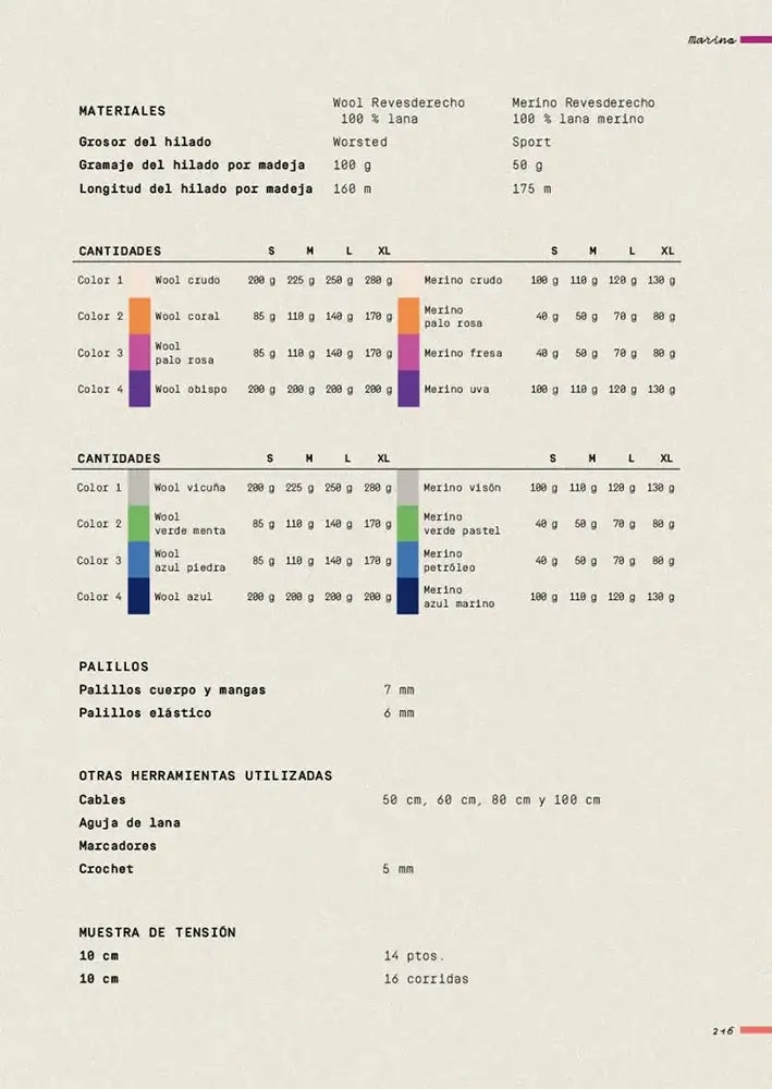 Libro: Marino. Tejer jacquard - Interior 5