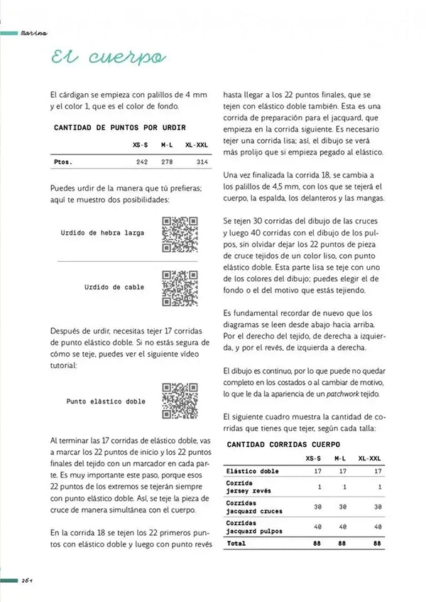 Libro: Marino. Tejer jacquard - Interior 8