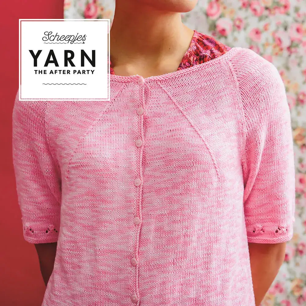 Patrón impreso YARN The After Party nº 100 – Rose Bud Cardigan (Scheepjes) - Detalle 2