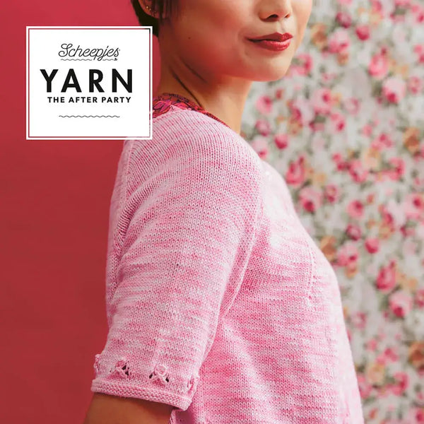 Patrón impreso YARN The After Party nº 100 – Rose Bud Cardigan (Scheepjes) - Detalle 4