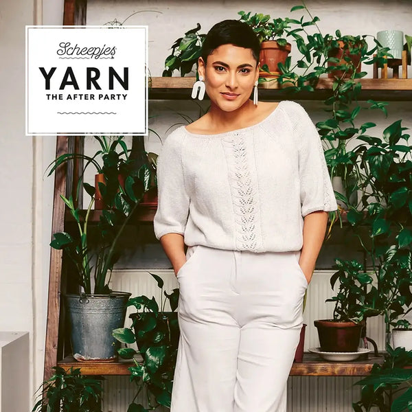 Patrón impreso YARN The After Party nº 104 – Column of Leaves Top (Scheepjes) - Detalle 4