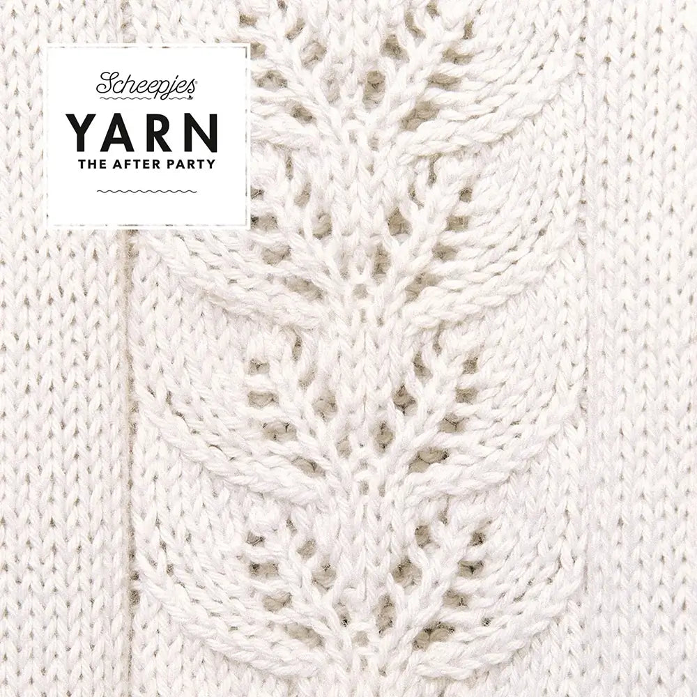 Patrón impreso YARN The After Party nº 104 – Column of Leaves Top (Scheepjes) - Detalle 6