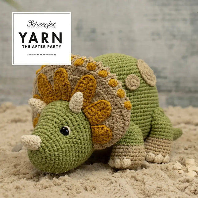 Patrón impreso YARN The After Party nº 105 – Trico the Triceratops (Scheepjes) - Detalle 2
