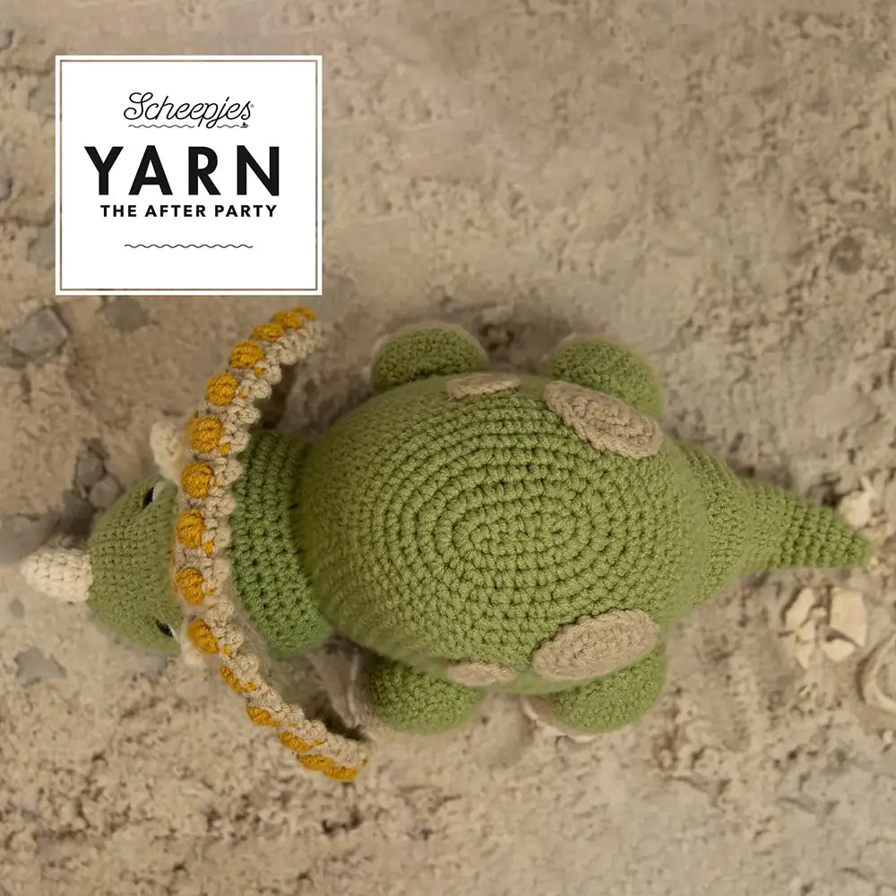 Patrón impreso YARN The After Party nº 105 – Trico the Triceratops (Scheepjes) - Detalle 3