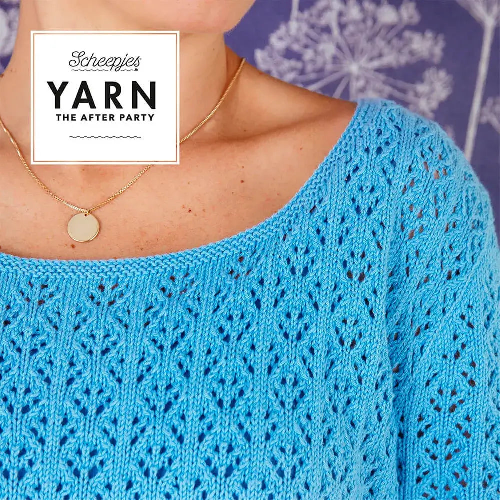 Patrón impreso YARN The After Party nº 106 – Little Lace Diamonds Tee (Scheepjes) - Detalle 4